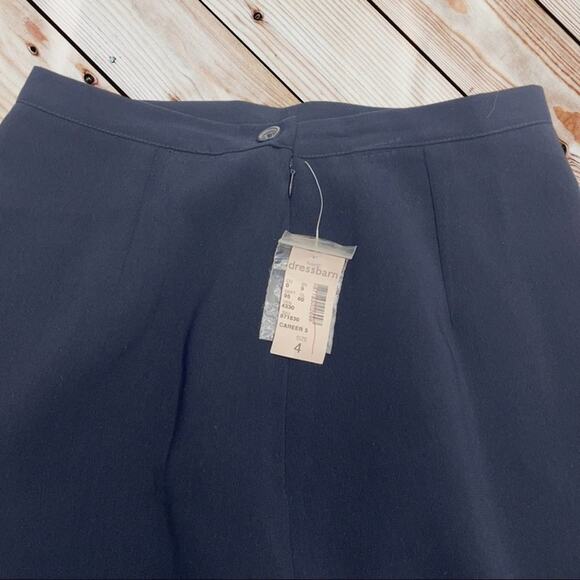 DRESSBARN Womens 4 Blue Skirt - NEW - Picture 4 of 5